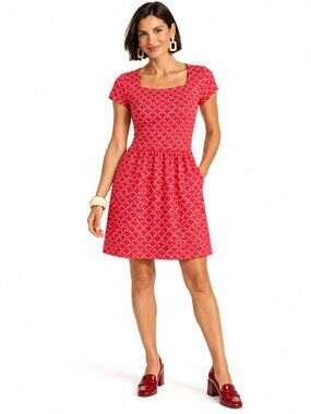J. McLaughlin Emma Catalina Cloth Dress Multicolor Chain Print Size XS